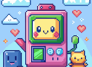 Cute:_B_Bqrdo3pm= Pixel Art