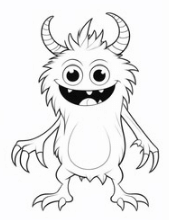 Printable:-Xod3hl3jb8= Monster Coloring Pages