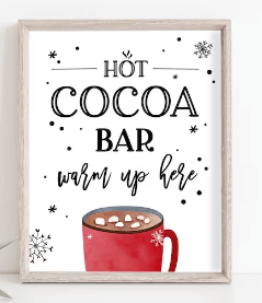 The "Printable:584-Jywh-M8= Hot Cocoa Bar" presents an innovative approach to enhancing social gatherings through a curated hot cocoa