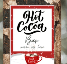 The "Printable:584-Jywh-M8= Hot Cocoa Bar" presents an innovative approach to enhancing social gatherings through a curated hot cocoa