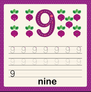 Printable:-I3gz6vax_U= Number 9