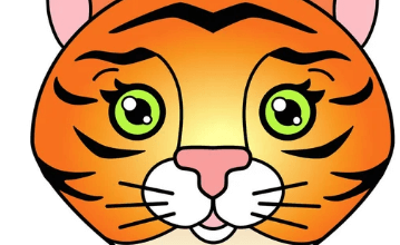 Clipart:5jcfy_K8cic= Tiger Face