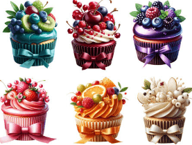 Clipart:5mz3fxfpffg= Cupcake