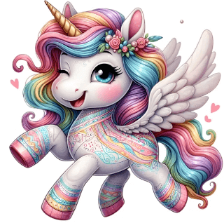 Clipart:5byn887_4sg= Unicorn